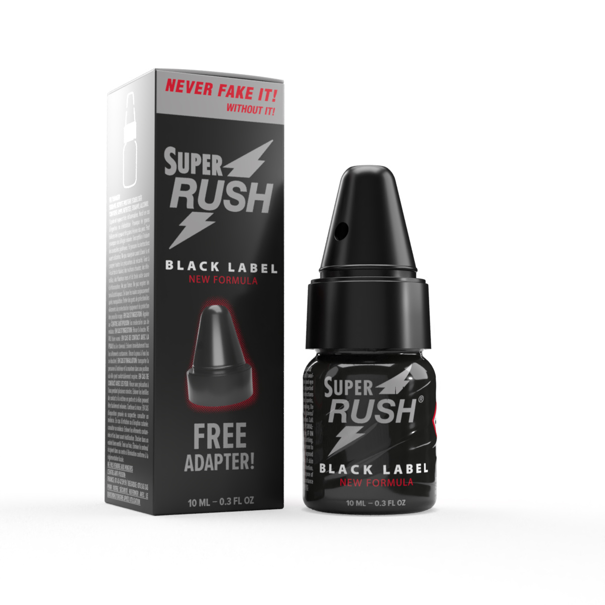 Super Rush Black Label With Adapter